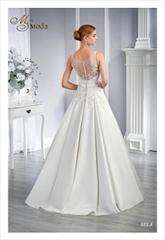 Suknia ślubna SELA - oferta salonu sukien Aurelia w Niemodlinie