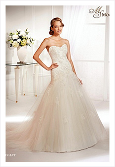Suknia ślubna Tiffany - oferta salonu sukien Aurelia w Niemodlinie